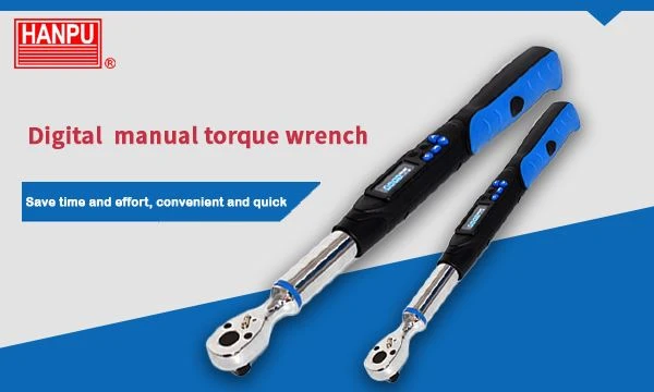 Digital manual torque wrench